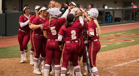 boston college softball|More.